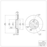 R1 06-11 Honda Civic Front & Rear GEO-Carbon Rotors w/Ceramic Pads & Hardware (Bundled Kit) thumbnail 9