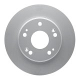 R1 11-15 Honda CR-Z Front & Rear Carbon Coated Brake Rotor Set w/Ceramic Pads and Hardware (Bundled Kit) thumbnail 1