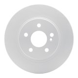 R1 08-17 Mercedes-Benz C300 Front & Rear Carbon Coated Brake Rotor Set w/Ceramic Pads and Hardware (Bundled Kit) thumbnail 2
