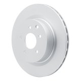 R1 03-08 Infiniti G35 Front & Rear Carbon Coated Brake Rotor Set w/Ceramic Pads and Hardware (Bundled Kit) thumbnail 5