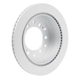 R1 03-09 Toyota 4Runner Front & Rear Carbon Coated Brake Rotor Set w/Ceramic Pads and Hardware (Bundled Kit) thumbnail 3