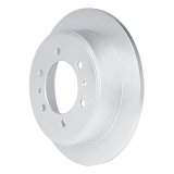 R1 06-10 Hummer H3 Front & Rear Carbon Coated Brake Rotor Set w/Ceramic Pads and Hardware (Bundled Kit) thumbnail 8