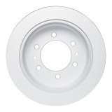R1 06-10 Hummer H3 Front & Rear Carbon Coated Brake Rotor Set w/Ceramic Pads and Hardware (Bundled Kit) thumbnail 9
