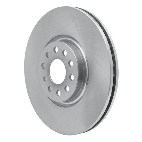 R1 18-25 Volkswagen Teramont Front Brake Rotors w/Euro Ceramic Pads & Hardware (Bundled Kit) thumbnail 4