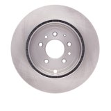 R1 07-15 Mazda CX-9 Rear Brake Rotor Set w/Optimum OE Pads and Hardware (2x dfc600-80068, 1x rnc2551-1259-01) thumbnail 4
