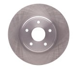 R1 12-20 Chrysler Town & Country (Van) Rear Brake Rotor Set w/Ceramic Pads and Hardware (2x dfc600-40113, 1x rnc2310-1596-01) thumbnail 1