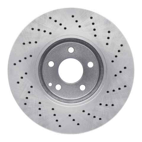 R1 06-09 Mercedes-Benz E350 Front Brake Rotor Set w/Ceramic Pads and Hardware (2x dfc620-63059, 1x rnc2310-1123-01) thumbnail 2