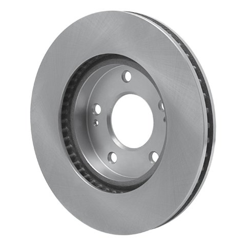 R1 00-12 Mitsubishi Eclipse Front Brake Rotors w/Ceramic Pads & Hardware (Bundled Kit) thumbnail 6