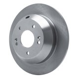 R1 10-13 Hyundai Santa Fe Front & Rear Brake Rotor Set w/Ceramic Pads and Hardware (Bundled Kit) thumbnail 8