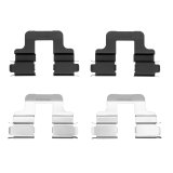 R1 08-18 Volvo S80 Front & Rear Brake Rotors w/Ceramic Pads & Hardware (Bundled Kit) thumbnail 1