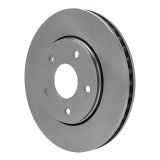 R1 09-14 Volkswagen Routan Front & Rear Brake Rotors w/Ceramic Pads & Hardware (Bundled Kit) thumbnail 6