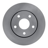 R1 07-18 Jeep Wrangler JK Front & Rear Brake Rotors w/Ceramic Pads & Hardware (Bundled Kit) thumbnail 2