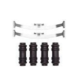 R1 08-17 Mercedes-Benz E350 Front & Rear Brake Rotors w/Ceramic Pads & Hardware (Bundled Kit) thumbnail 1