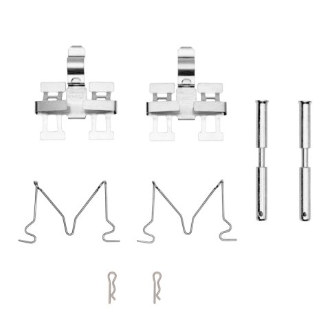R1 98-10 Lexus GS300 Front & Rear Brake Rotors w/Ceramic Pads & Hardware (Bundled Kit) thumbnail 1