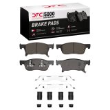 DFC 19-23 Subaru Ascent Front & Rear Rotors with 5000 Advanced Brake Pads w/Hardware (Bundled Kit) thumbnail 1