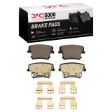 DFC 05-23 Chrysler 300 Front & Rear Rotors with 5000 Advanced Brake Pads w/Hardware (Bundled Kit) thumbnail 2