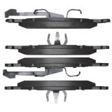 DFC 91-92 Ford Taurus Front & Rear Rotors with 5000 Advanced Brake Pads w/Hardware (Bundled Kit) thumbnail 6