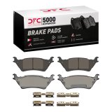 DFC 12-20 Ford F-150 Front & Rear Rotors with 5000 Advanced Brake Pads w/Hardware (Bundled Kit) thumbnail 1