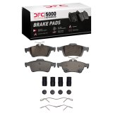 DFC 18-22 Ford EcoSport Front & Rear Rotors with 5000 Advanced Brake Pads w/Hardware (Bundled Kit) thumbnail 1