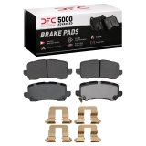 DFC 18-25 Honda Odyssey Front & Rear Rotors with 5000 Advanced Brake Pads w/Hardware (Bundled Kit) thumbnail 1