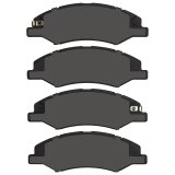 DFC 18-25 Honda Odyssey Front & Rear Rotors with 5000 Advanced Brake Pads w/Hardware (Bundled Kit) thumbnail 5