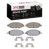 DFC 13-24 Infiniti JX35 Front & Rear Rotors with 5000 Advanced Brake Pads w/Hardware (Bundled Kit) thumbnail 2