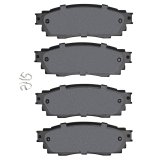 DFC 18-18 Toyota C-HR Front & Rear Rotors with 5000 Advanced Brake Pads w/Hardware (Bundled Kit) thumbnail 5
