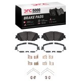 DFC 18-24 Toyota Camry Front & Rear Rotors with 5000 Advanced Brake Pads w/Hardware (Bundled Kit) thumbnail 1