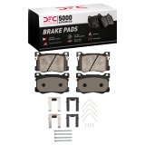 DFC 18-20 Genesis G80 Front & Rear Geospec Rotors with 5000 Advanced Brake Pads w/Hardware (Bundled Kit) thumbnail 2