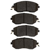 DFC 10-14 Subaru Forester Front & Rear Geospec Rotors with 5000 Advanced Brake Pads w/Hardware (Bundled Kit) thumbnail 8
