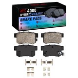 DFC 98-99 Acura CL Front & Rear Geospec Rotors w/4000 HybriDynamic Brake Pads w/Hardware (Bundled Kit) thumbnail 1