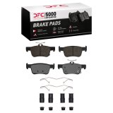 DFC 18-20 Honda Accord Front & Rear Geospec Rotors with 5000 Advanced Brake Pads w/Hardware (Bundled Kit) thumbnail 1