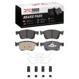 DFC 18-25 Honda Accord Front & Rear Geospec Rotors with 5000 Advanced Brake Pads w/Hardware (Bundled Kit) thumbnail 2