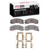 DFC 18-22 Mitsubishi Outlander PHEV Front & Rear Geospec Rotors with 5000 Advanced Pads w/Hardware (Bundled Kit) thumbnail 1