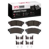 DFC 10-20 Lexus RX350 Front & Rear Geospec Rotors with 5000 Advanced Brake Pads w/Hardware (Bundled Kit) thumbnail 2