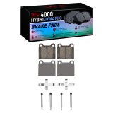 DFC 75-95 Volvo 242 Rear Geospec Rotors w/4000 HybriDynamic Brake Pads w/Hardware (2x dfc604-27006, 1x dfc4000-0031-04) thumbnail 2