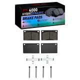 DFC 76-84 Volvo 242 Front Geospec Rotors w/4000 HybriDynamic Brake Pads w/Hardware (2x dfc604-27005, 1x dfc4000-0043-02) thumbnail 2