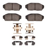 DFC 88-91 Honda Accord Front Rotors w/4000 HybriDynamic Brake Pads w/Hardware (2x dfc600-59015, 1x dfc4000-0409-01) thumbnail 6