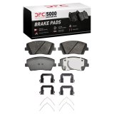 DFC 22-23 Kia Stinger 2.5L Front & Rera Geospec Rotors w/5000 Advanced Brake Pads & Hardware (Bundled Kit) thumbnail 2