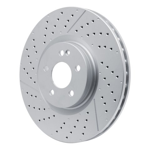 DFC 14-19 Mercedes-Benz CLA45 AMG Front Hi-Carbon Alloy GEOMET Coated Rotor Kit (2x dfc930-63151) thumbnail 2