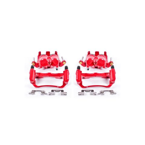 Power Stop 09-12 Suzuki Equator Front Z23 Coated Kit w/Calipers (2x psbJBR1124EVC, 1x psbS3122A, 1x psbZ23-1094) thumbnail 4