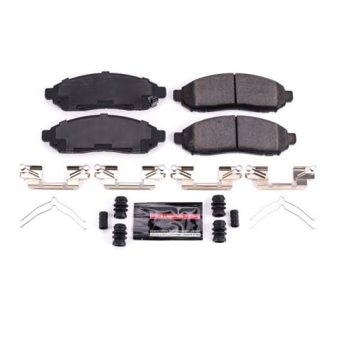 Power Stop 09-12 Suzuki Equator Front Z23 Coated Kit w/Calipers (2x psbJBR1124EVC, 1x psbS3122A, 1x psbZ23-1094) thumbnail 5