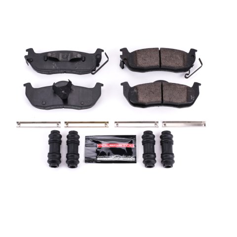 Power Stop 05-07 Nissan Titan Front and Rear Z23 Coated Kit w/Calipers (Bundled Kit) thumbnail 6