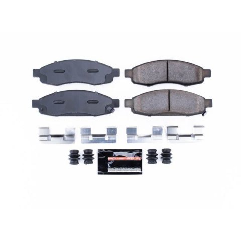 Power Stop 05-07 Nissan Titan Front and Rear Z23 Coated Kit w/Calipers (Bundled Kit) thumbnail 8