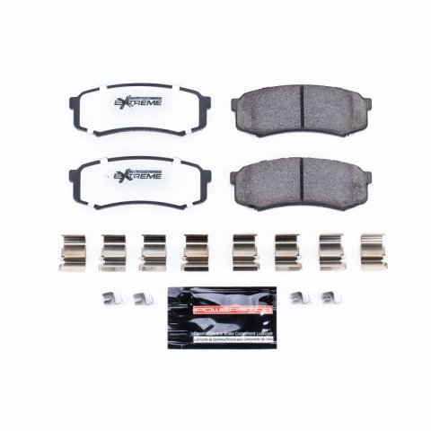Power Stop 03-09 Toyota 4Runner Front and Rear Z36 Coated Kit w/Calipers (Bundled Kit)