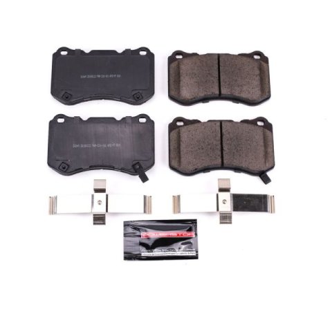 Power Stop 04-08 Acura TL Front Z23 Coated Kit w/Calipers (1x psbZ23-1049, 2x psbJBR1143EVC, 1x psbS2892)
