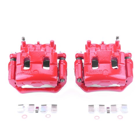 Power Stop 07-15 Lincoln MKX Front Z23 Coated Kit w/Calipers (1x psbZ23-1258, 1x psbS5026A, 2x psbAR8190EVC) thumbnail 3