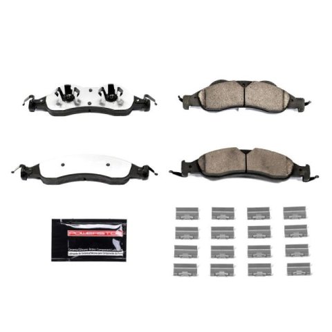 Power Stop 07-09 Lincoln Navigator Front and Rear Z36 Coated Kit w/Calipers (Bundled Kit) thumbnail 8