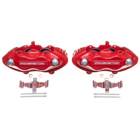 Power Stop 06-08 Dodge Magnum Front Z23 Coated Kit w/Calipers (1x psbS5086, 1x psbZ23-1298, 2x psbAR8773EVC)