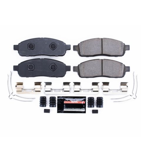 Power Stop 2009 Ford F-150 Front Z23 Coated Kit w/Calipers (1x psbZ23-1392, 1x psbS4974A, 2x psbAR85130EVC)